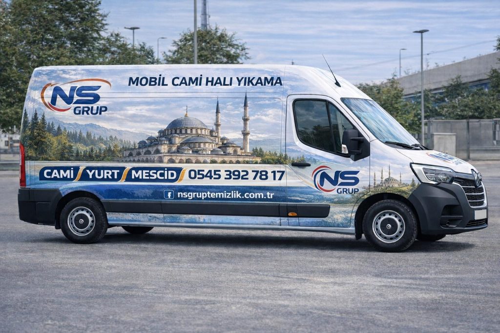 Yerinde Mobil cami halı Yıkama Hizmeti